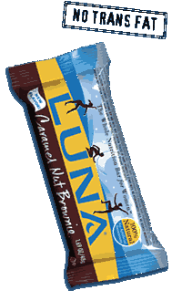 CLIF BAR INC: LUNA BAR CRML NUT BRWNIE 15  BX 15 box carmel nut brownie