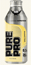 Pure pro 35 shake cookies and cream 12oz  12 case, 12 OZ 12 CASE