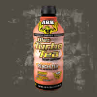 TURBO TEA DIET PEACH 18 OZ / 24 CASE from AMERICAN BODYBUILDING