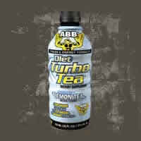 TURBO TEA DIET LEMON 18 FL.OZ / 24 CASE from AMERICAN BODYBUILDING