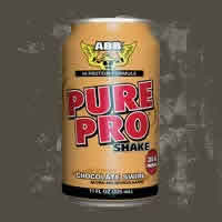 PURE PRO SHAKE CHOCOLATE 11 OZ / 12 CASE from AMERICAN BODYBUILDING