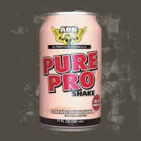 PURE PRO SHAKE STRAWBERRY / BANANA 11 OZ / 12 CASE from AMERICAN BODYBUILDING