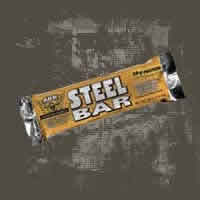 STEEL BAR CRUNCHY PEANUT BUTTER 24 / BOX from AMERICAN BODYBUILDING