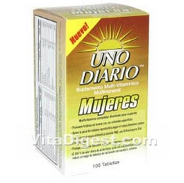 ABSOLUTE NUTRITION: Uno Diario Mujeres 100 tab
