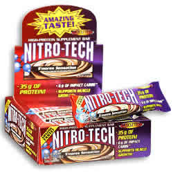 MUSCLETECH: NITRO-TECH BAR CRNCHY CHOC 12 12 BOX CRUNCHY CHOCOLATE
