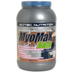 MYOMAX GAIN CHOC 3.6LB 3.6 lb from SCITEC NUTRITION