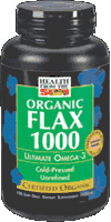 FLAX 1000MG 200CAPS 200 caps from HEALTH FROM THE SUN