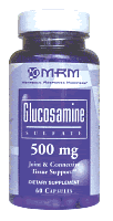 GLUCOSAMINE SULFATE KCI 500MG 120C 120 CAPS from METABOLIC RESPONSE MODIFIERS