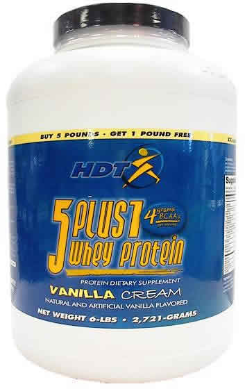 5+1 WHEY PROTEIN VANILLA 6LB 6 LB from HUMAN DEVELOPMENT TECHNOLOGIES