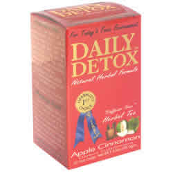 DAILY DETOX TEA APPLE CIN 30PK