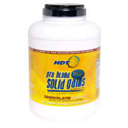 SOLID GAINS CHOCOLATE 5.8LB 5.8 LB from HUMAN DEVELOPMENT TECHNOLOGIES