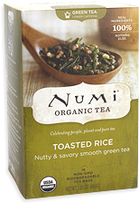 Numi teas - Toasted rice green tea 18BAGS