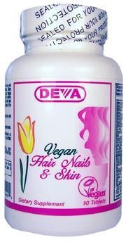 DEVA: Vegan Hair Nails and Skin 90 tab