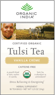 Organic india - Tusli tea vanilla creme 18BAGS