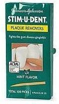 NATURAL DENTIST: Stim-U-Dent Plaque Removers Mint 4 pkt