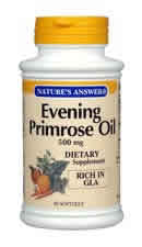 Evening Primrose Oil 500mg 90 softgels from NATURE'S ANSWER