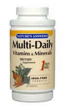 Multi-Daily Vitamins & Minerals 100 tabs from NATURE'S ANSWER