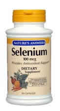 Selenium 100 mcg 90 caps from NATURE'S ANSWER