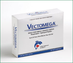 Vectomega (Omega 3 DHA/EPA Complex) 60 Tabs from EuroPharma