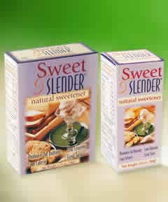 Sweet & Slender Natural Sweetener 2.82 oz shaker jar from WISDOM NATURAL BRANDS