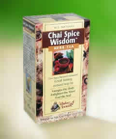YerbaMate w/Stevia Chai Spice 20 bags from WISDOM NATURAL BRANDS