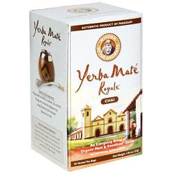 Yerbamate with stevia chai spice, 20 bags