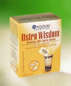 Osteo Wisdom Dissolvable Calcium & Fiber Powder 60 pkts from WISDOM NATURAL BRANDS