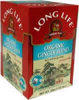 Organic Ginger Blend 20 bags from LONG LIFE TEAS