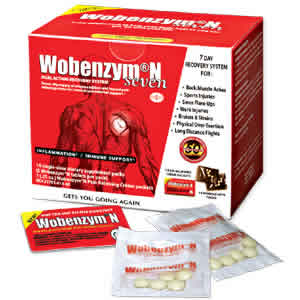 Wobenzym N Seven 70 tabs/7pkts from NATURALLY VITAMINS/WOBENZYM