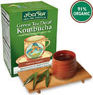 Green Tea w/Kombucha & Chinese Herbs 16 bags from YOGI TEAS/GOLDEN TEMPLE TEA CO