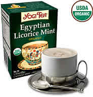 Egyptian Mint Licorice Tea 16 bags from YOGI TEAS/GOLDEN TEMPLE TEA CO