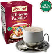 Hibiscus Paradise Tea 16 bags from YOGI TEAS/GOLDEN TEMPLE TEA CO