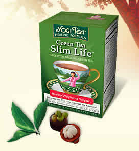 Green Tea Slim Life Tea 16 bags from YOGI TEAS/GOLDEN TEMPLE TEA CO