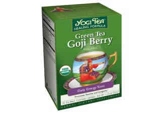 Green Tea Goji Berry 16 bags from YOGI TEAS/GOLDEN TEMPLE TEA CO