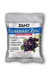 HerbaLozenge Elderberry Zinc 15 loz from ZAND
