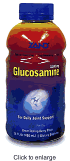 Glucosamine Plus with MSM and Omega-3 and 6 90 liquidcaps from ZAND