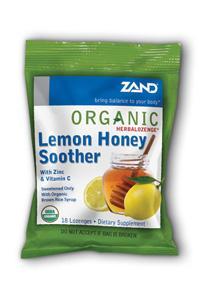 HerbaLozenge Organic Honey Lemon 18 loz from ZAND