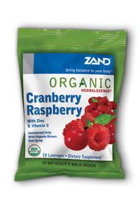 HerbaLozenge Organic Cranberry Raspberry 18 loz from ZAND