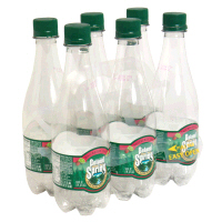 Poland Springs: Sparkling water,rasp lime 6-16.9OZ