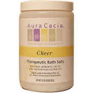Therapeutic Bath Salts Cheer 32 oz from AURA CACIA