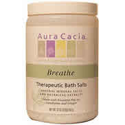 Therapeutic Bath Salts Breathe 32 oz from AURA CACIA