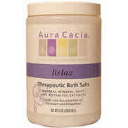 Therapeutic Bath Salts Relax 32 oz from AURA CACIA