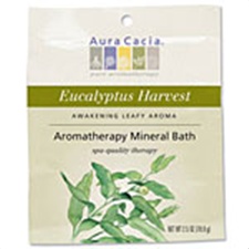 AURA CACIA: Eucalyptus Harvest Mineral Bath 2.5 oz