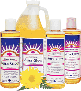 Aura Glow Skin Lotion Rose 8 fl oz from HERITAGE PRODUCTS