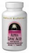 Alpha lipoic acid 600mg tr, 120 Tabs