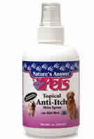 Pets Topical Anti-Itch Spray 8 fl oz from NATURE'S ANSWER