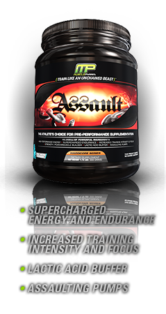 Muscle pharm - Assault blue raspberry 25  serv 1