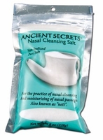 ANCIENT SECRETS DEAD SEA AROMATHERAPY: Nasal Cleansing Salt Bag 8 oz