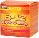 B-12 shots 10000 mcg, 12 - 15ml Shots