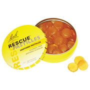 Bach flower essences - Rescue remedy pastilles orange 12 pc